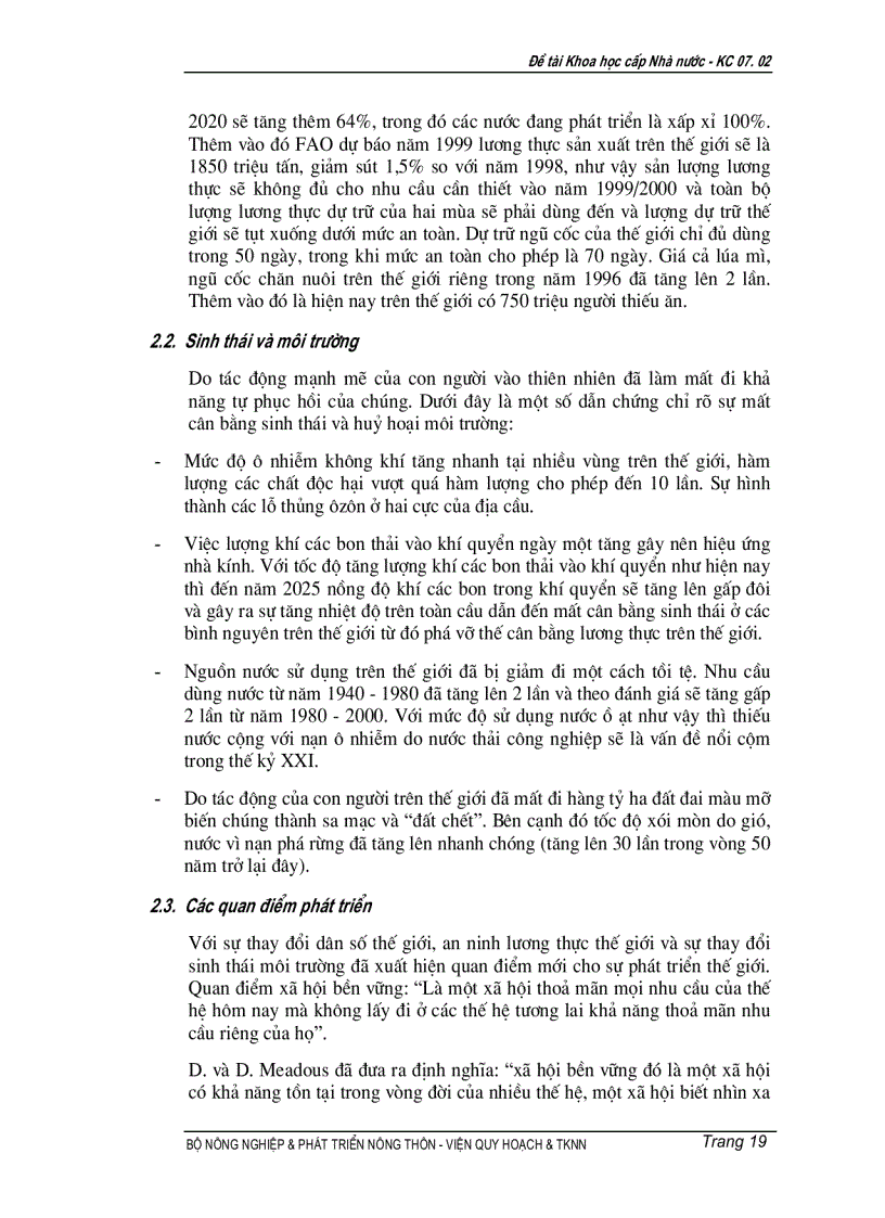 image for page Nghiên cứu cơ sở khoa học để xây dựng tiêu chí bước đi cơ chế chính sách trong quá trình công nghiệp hóa hiện đại hóa nông nghiệp nông thôn