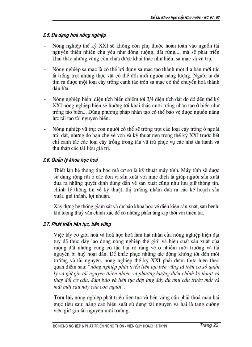 image for page Nghiên cứu cơ sở khoa học để xây dựng tiêu chí bước đi cơ chế chính sách trong quá trình công nghiệp hóa hiện đại hóa nông nghiệp nông thôn