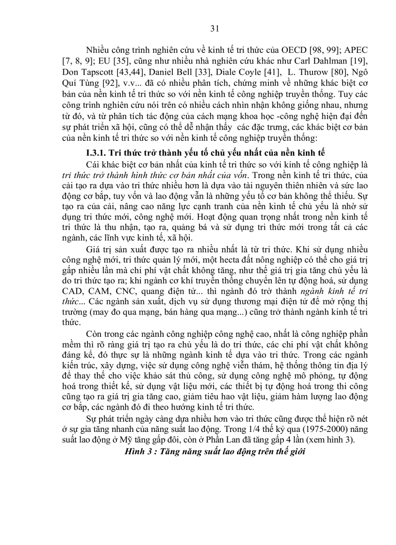 image for page Xu hướng phát triển nền kinh tế tri thức và tác động của nó đến sự phát triển và lựa chọn chiến lược công nghiệp hóa hiên đại hóa của Việt Nam