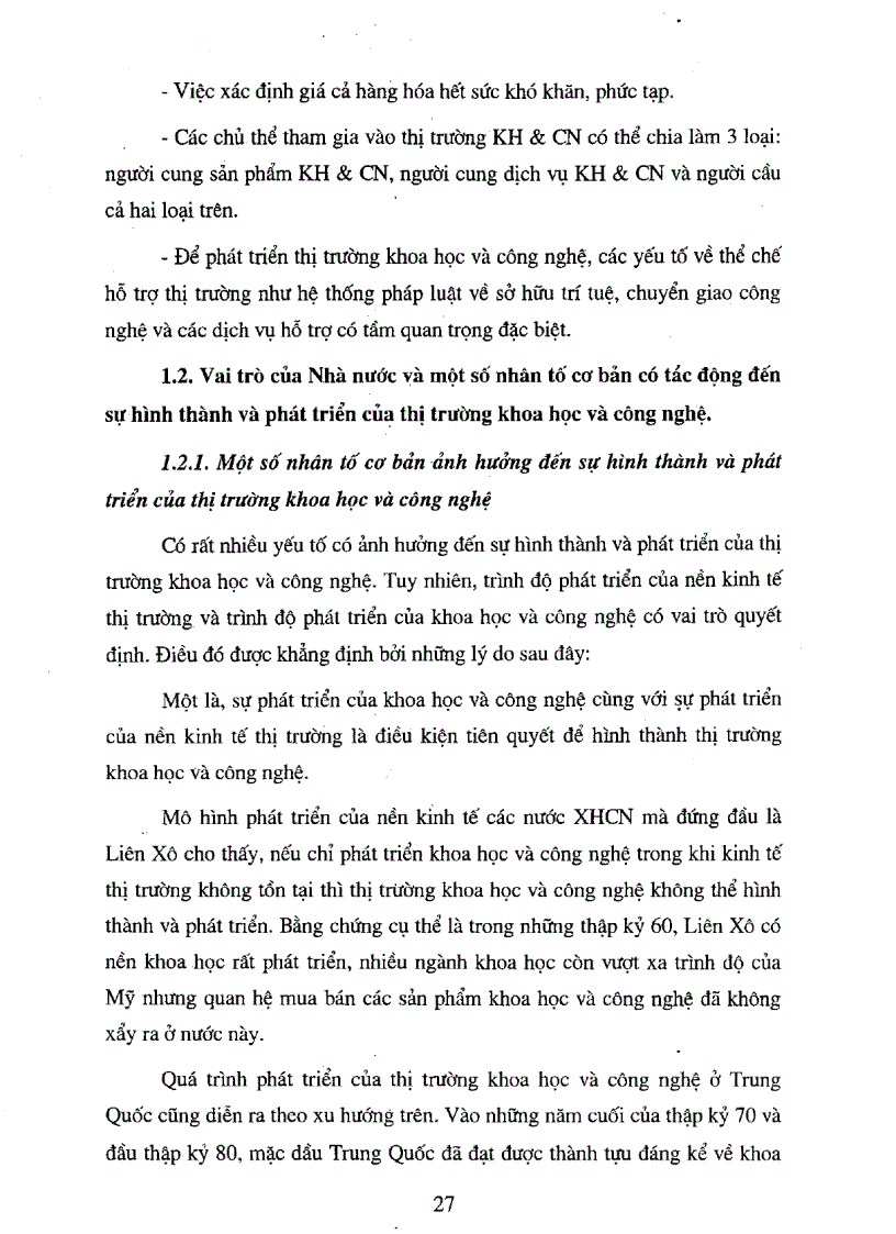 image for page Thị trường khoa học và công nghệ ở Việt Nam Thực trạng và giải pháp