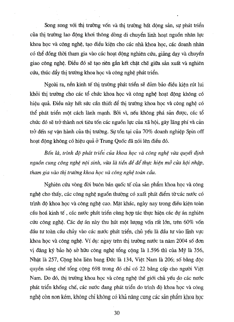 image for page Thị trường khoa học và công nghệ ở Việt Nam Thực trạng và giải pháp