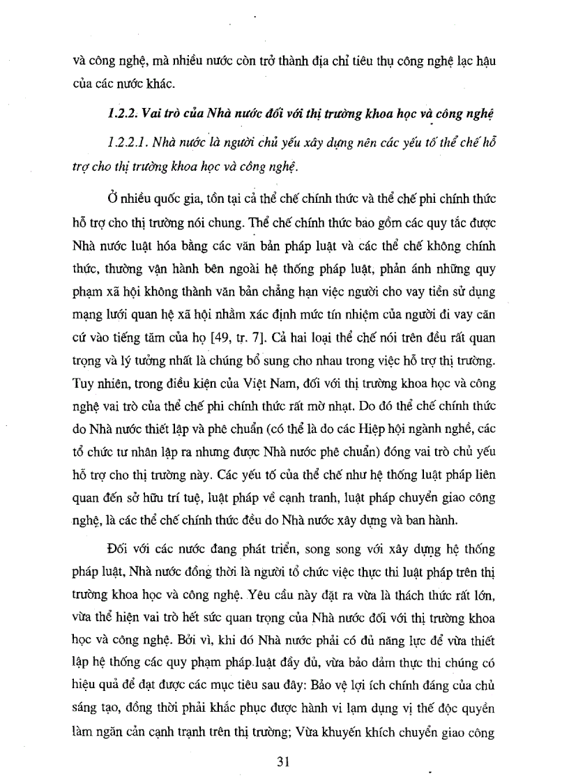 image for page Thị trường khoa học và công nghệ ở Việt Nam Thực trạng và giải pháp