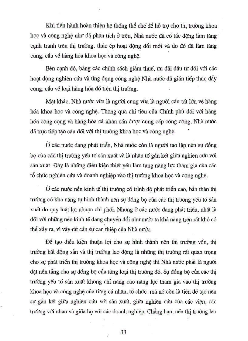 image for page Thị trường khoa học và công nghệ ở Việt Nam Thực trạng và giải pháp