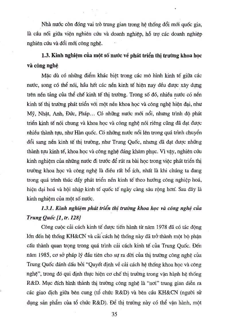 image for page Thị trường khoa học và công nghệ ở Việt Nam Thực trạng và giải pháp