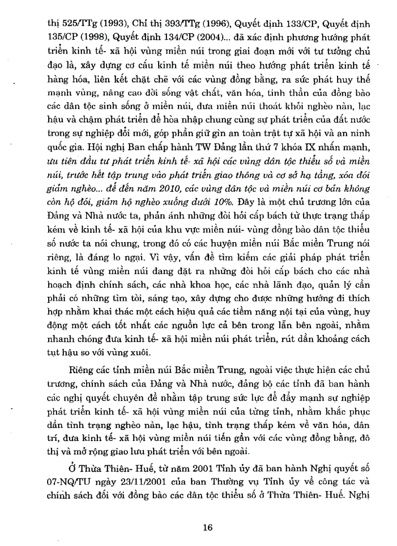 image for page Các giải pháp phát triển kinh tế vùng núi phía Bắc Trung Bộ Miền Trung