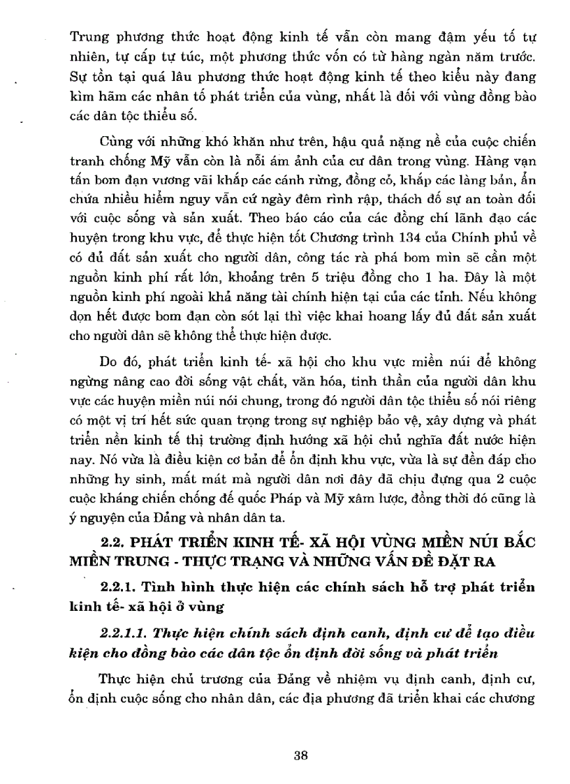 image for page Các giải pháp phát triển kinh tế vùng núi phía Bắc Trung Bộ Miền Trung