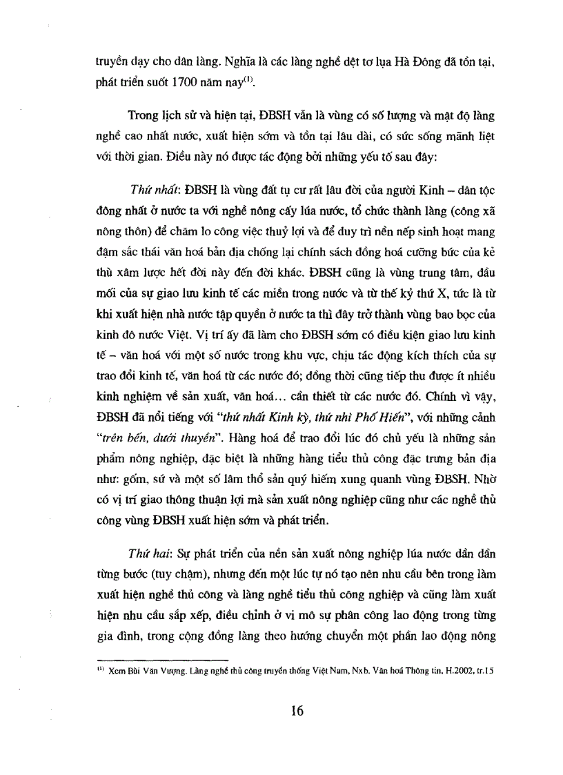 image for page Khôi phục và phát triển làng nghề ở Vùng Đồng Bằng Sông Hồng nước ta hiện nay