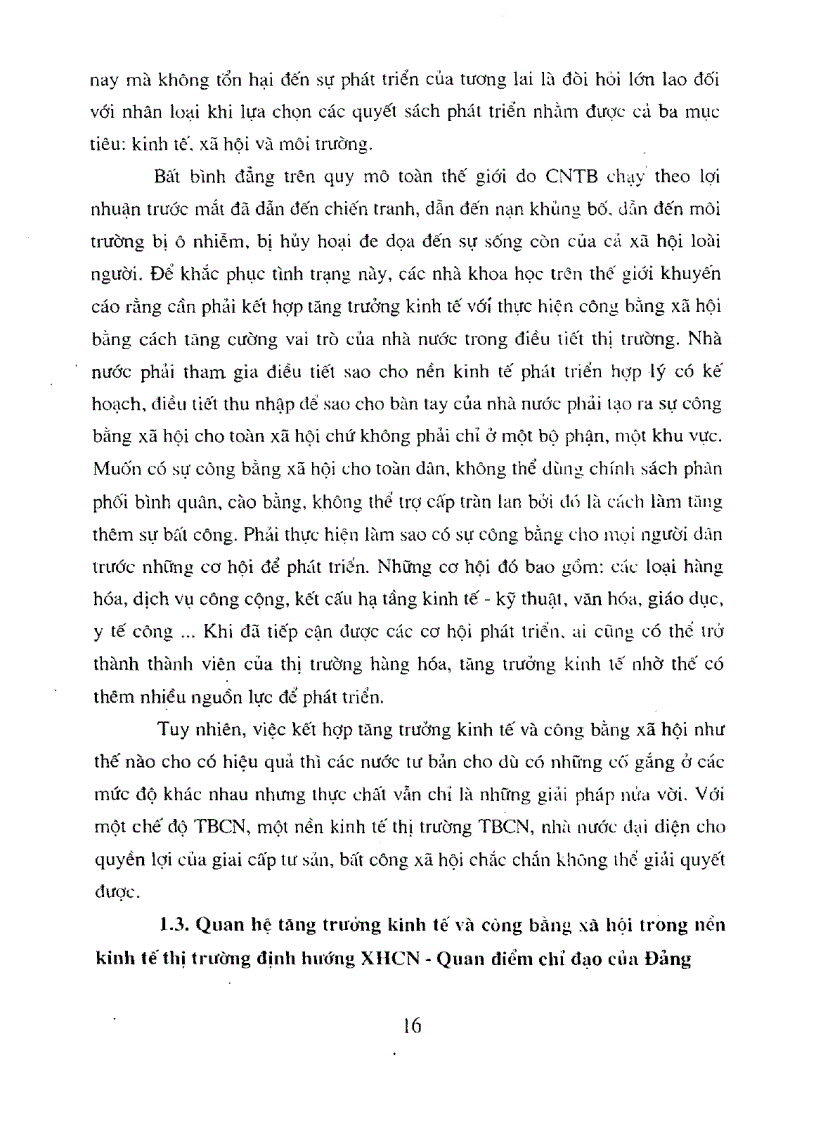 image for page Quan hệ giữa tăng trưởng kinh tế và công bằng xã hội ở Việt Nam thời kỳ đổi mới Vẫn đề và giải pháp