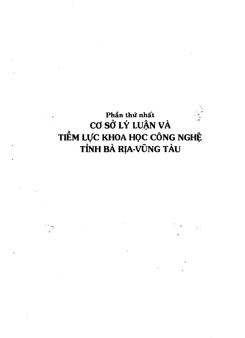 image for page Nghiên cứu khoa học ứng dụng công nghệ của tình Bà Rịa Vũng Tàu giai đoạn 1994 2004 Đề xuất giải phát đổi mới nâng cao hiệu quả