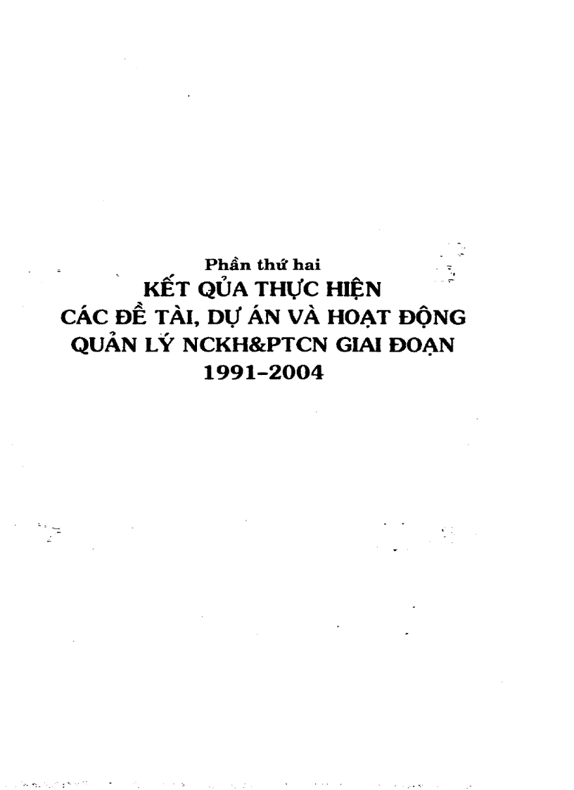 image for page Nghiên cứu khoa học ứng dụng công nghệ của tình Bà Rịa Vũng Tàu giai đoạn 1994 2004 Đề xuất giải phát đổi mới nâng cao hiệu quả