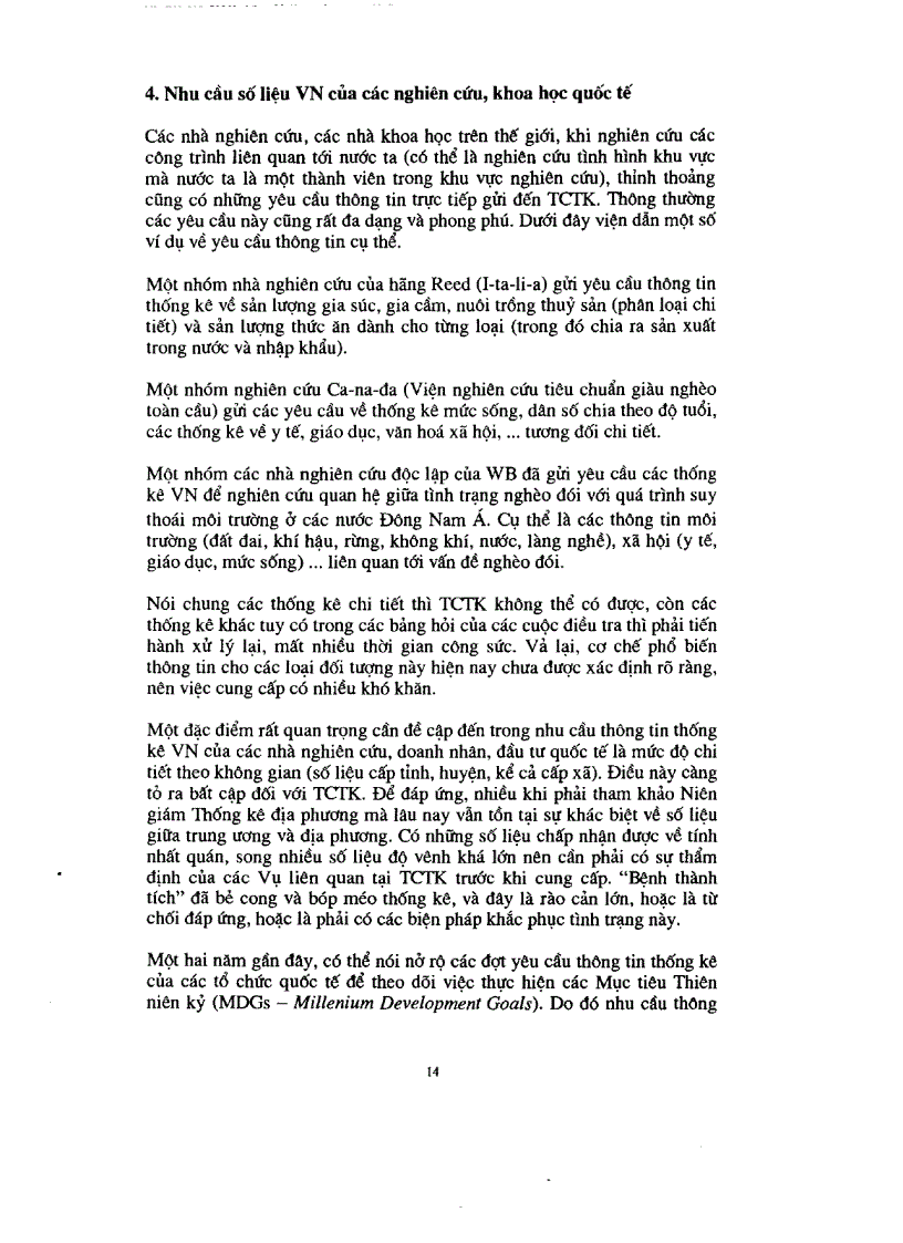 image for page Nghiên cứu xác định nội dung thông tin và hình thức cung cấp thông tin thống kê phục vụ yêu cầu hợp tác Quốc tế