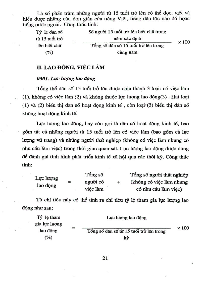 image for page Khái niệm nội dung phương pháp tính toán một số chỉ tiêu trong hệ thống chỉ tiêu thống kê quốc gia