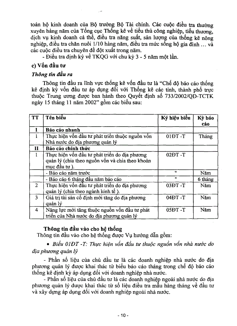 image for page Nghiên cứu và đề xuất công nghệ tin học hóa công tác xử lý số liệu thống kê tháng quý năm do các Cục Thống kê thực hiện