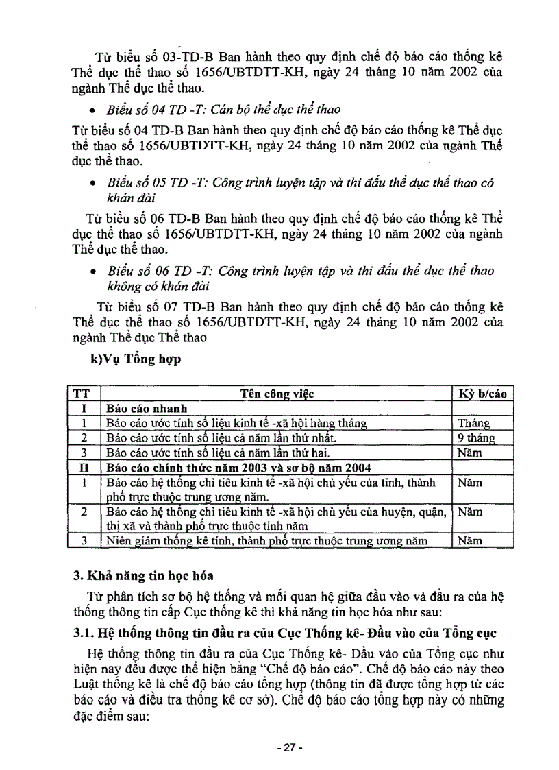 image for page Nghiên cứu và đề xuất công nghệ tin học hóa công tác xử lý số liệu thống kê tháng quý năm do các Cục Thống kê thực hiện