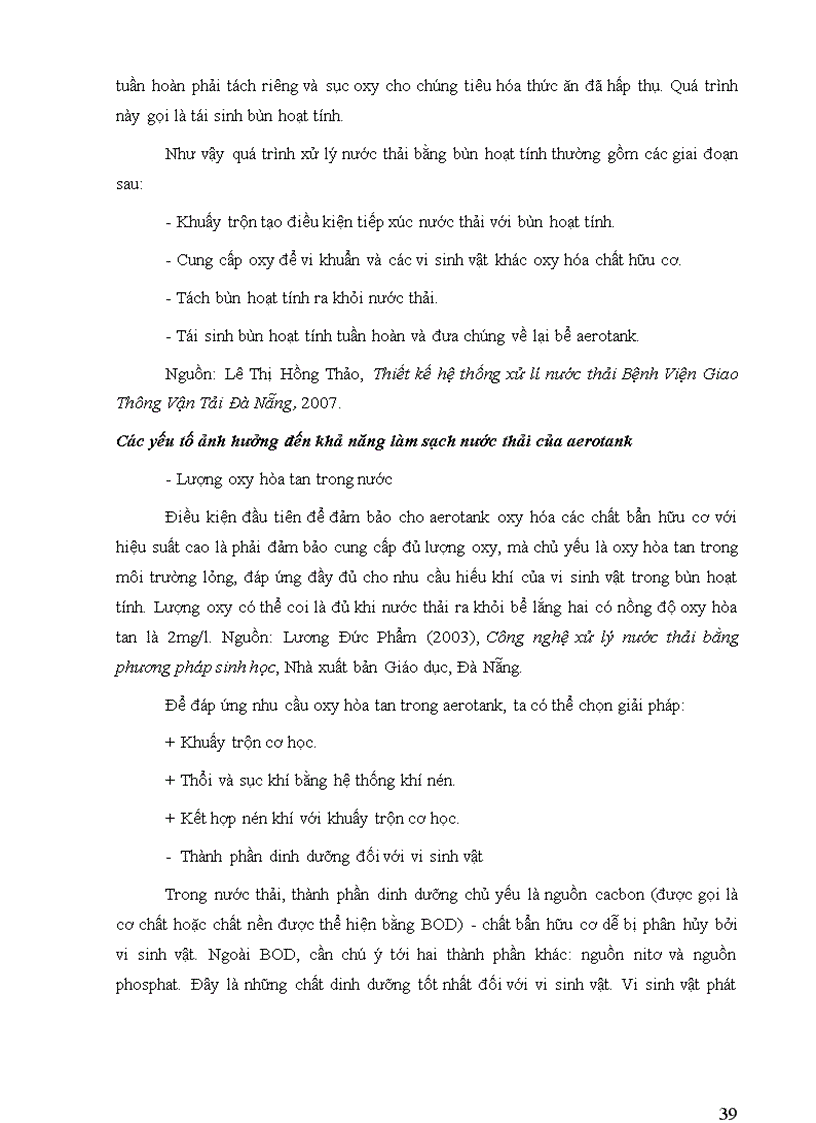 image for page Thiết kế hệ thống xử lí nước thải bệnh viện Quân Y 4 Thành phố Vinh Nghệ An