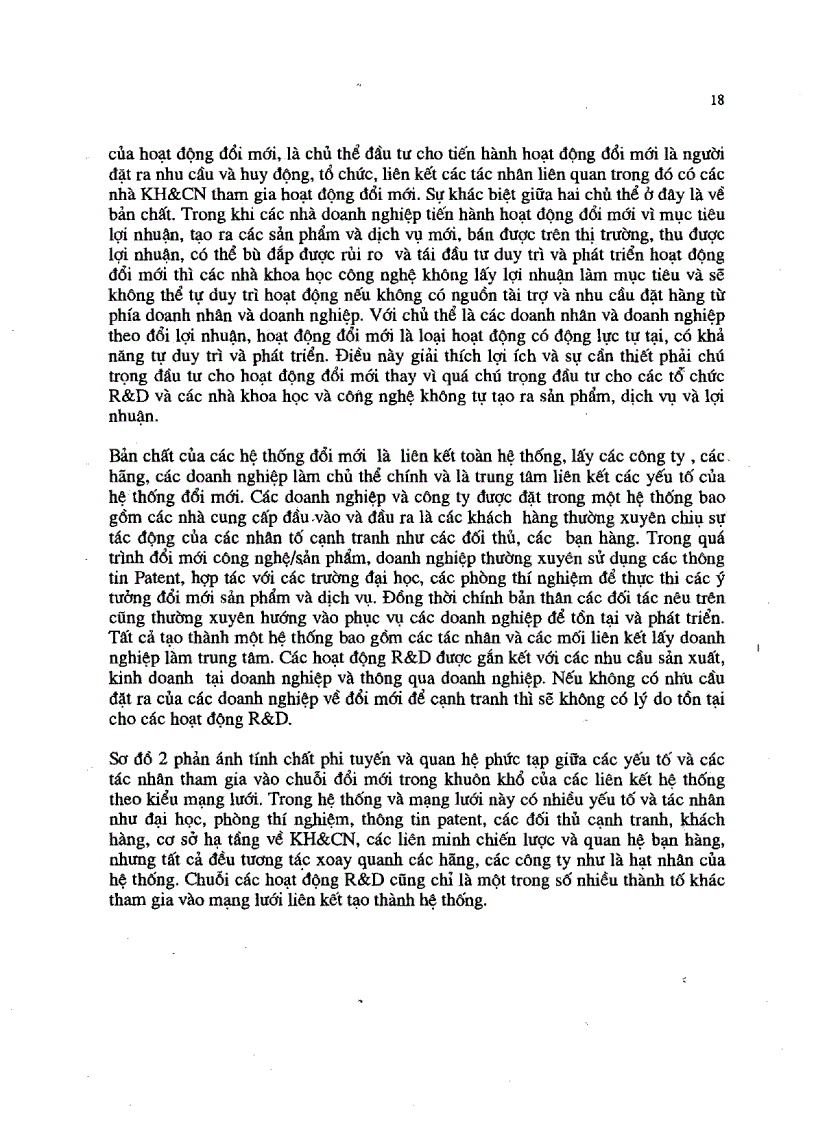 image for page Nghiên cứu ứng dụng lý thuyết đổi mới Đánh giá và dự thảo công nghệ ở Việt Nam