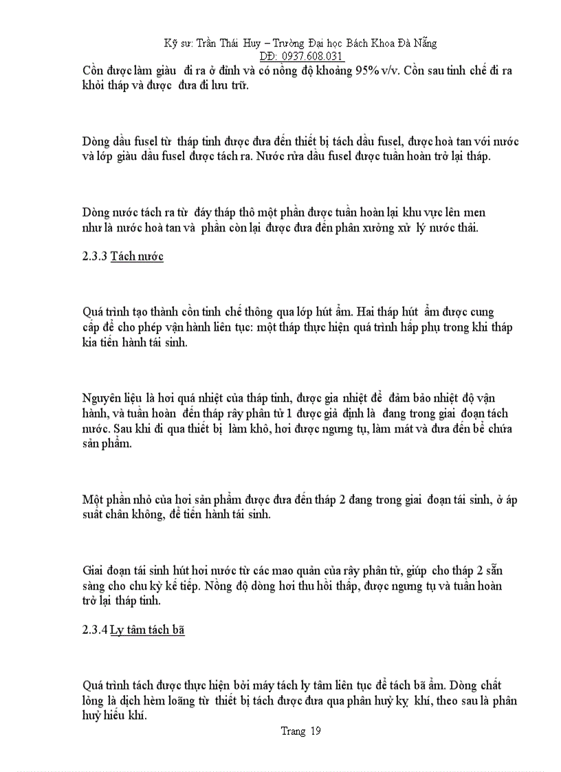 image for page Công nghệ sản xuất bio ethanol từ sắn lát phần