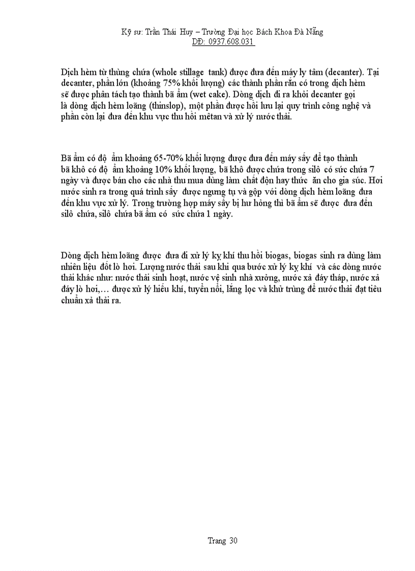 image for page Công nghệ sản xuất bio ethanol từ sắn lát phần