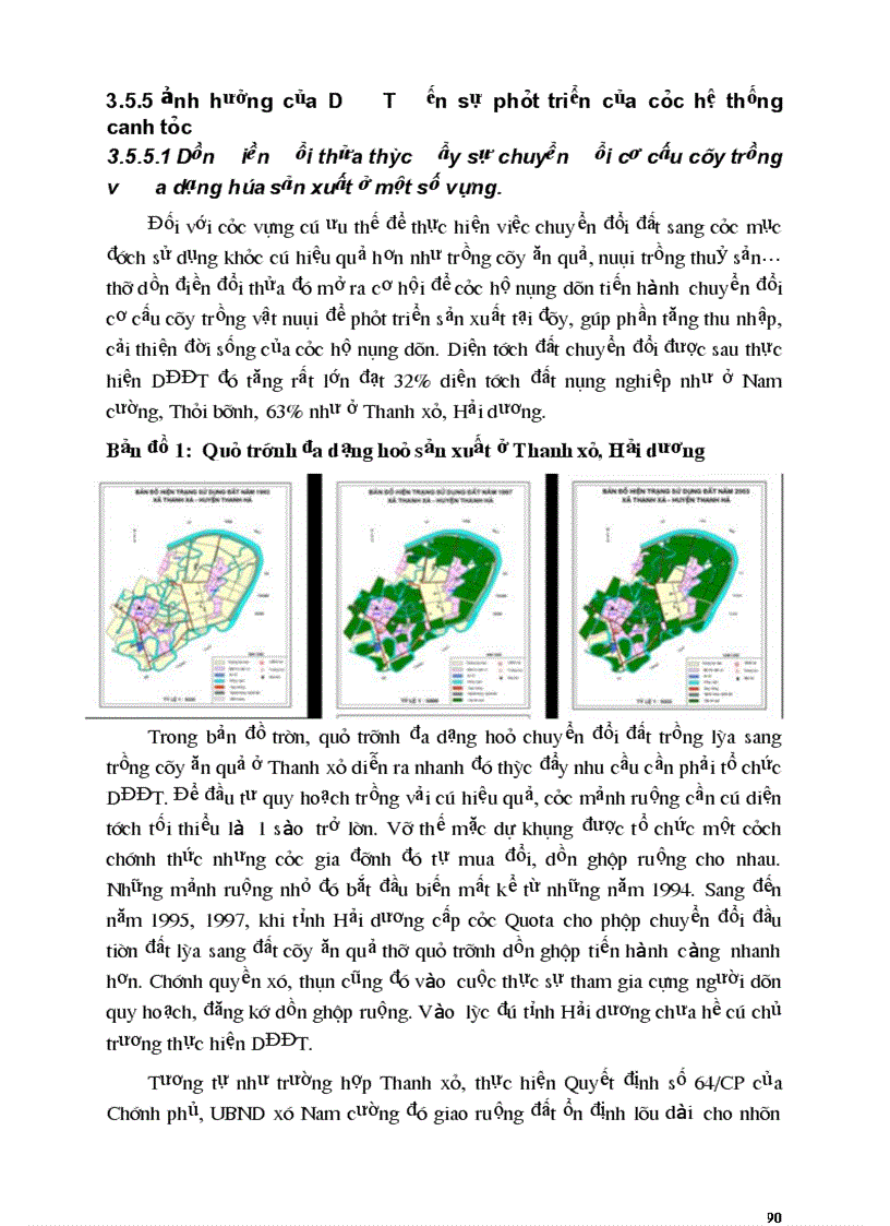 image for page Nghiên cứu thực tiễn dồn điền đổi thửa ở một số tỉnh và đề xuất chính sách khuyến khích dồn điền đổi thửa nâng cao hiệu quả sử dụng đất ở Đồng bằng Sông Hồng
