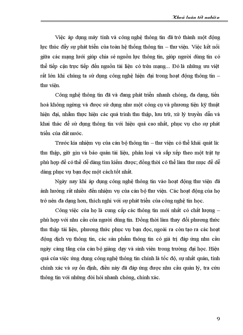 image for page Tìm hiểu quá trình áp dụng phần mềm tích hợp quản trị thư viện Libol tại trung tâm thông tin thư viện trường đại học kiến trúc hà nội