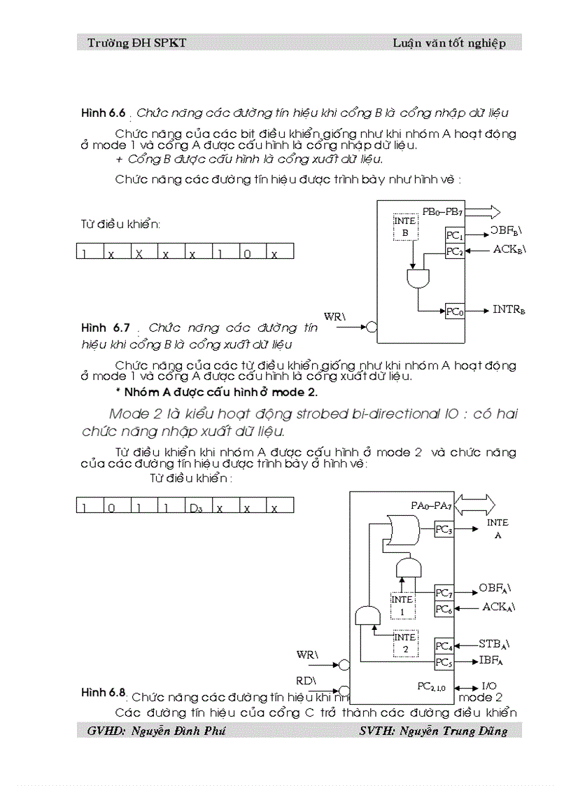 image for page Giao tiếp máy tính với kit vi xử ly 8085
