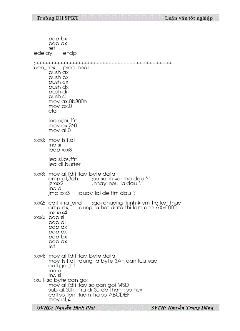 image for page Giao tiếp máy tính với kit vi xử ly 8085