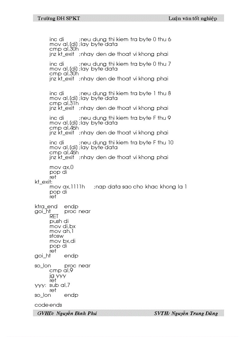 image for page Giao tiếp máy tính với kit vi xử ly 8085