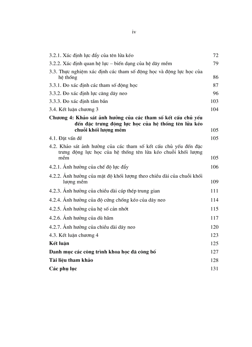 image for page LV tiến sỹ Nghiên cứu ảnh hưởng của một số tham số kết cấu đến các đặc trưng động lực học của hệ thống tên lửa kéo chuỗi lượng nổ mềm liên tục