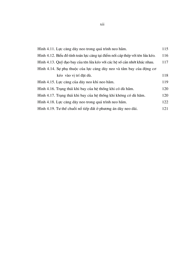 image for page LV tiến sỹ Nghiên cứu ảnh hưởng của một số tham số kết cấu đến các đặc trưng động lực học của hệ thống tên lửa kéo chuỗi lượng nổ mềm liên tục