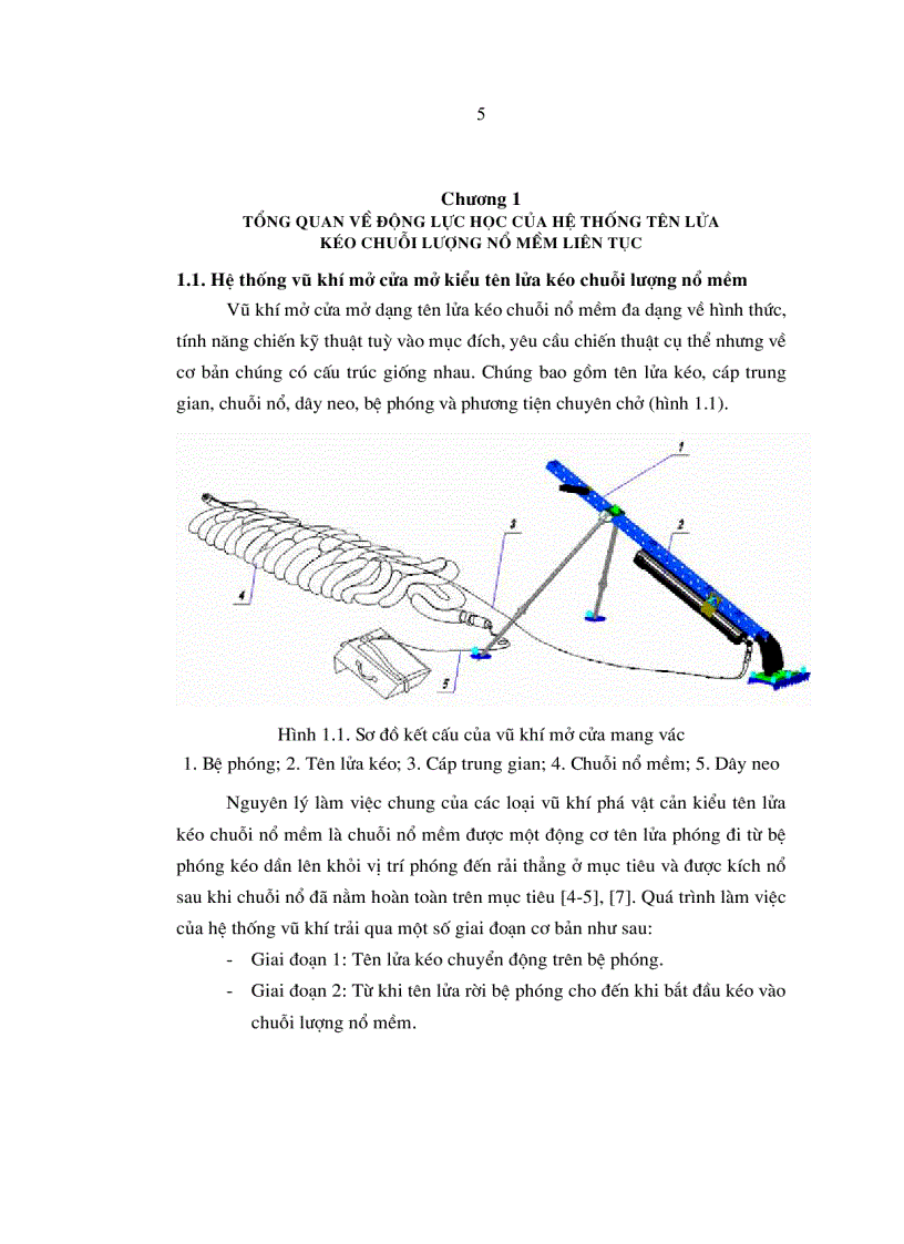 image for page LV tiến sỹ Nghiên cứu ảnh hưởng của một số tham số kết cấu đến các đặc trưng động lực học của hệ thống tên lửa kéo chuỗi lượng nổ mềm liên tục