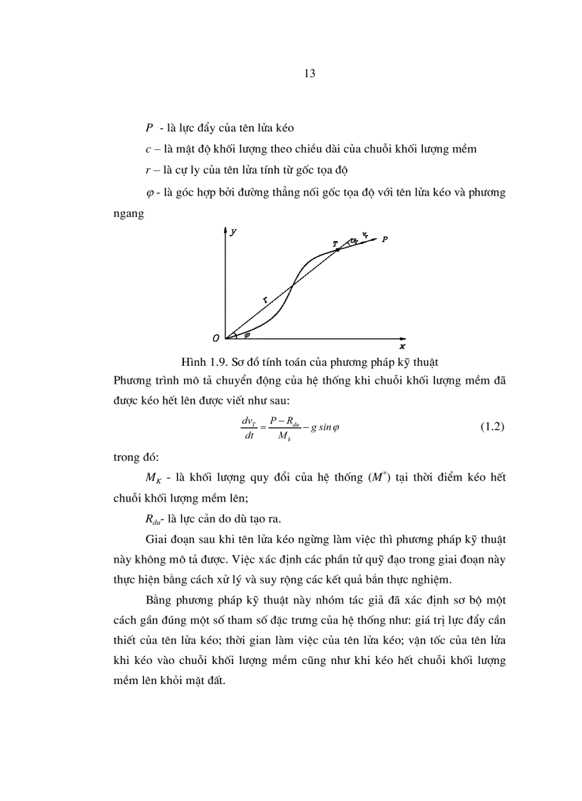 image for page LV tiến sỹ Nghiên cứu ảnh hưởng của một số tham số kết cấu đến các đặc trưng động lực học của hệ thống tên lửa kéo chuỗi lượng nổ mềm liên tục
