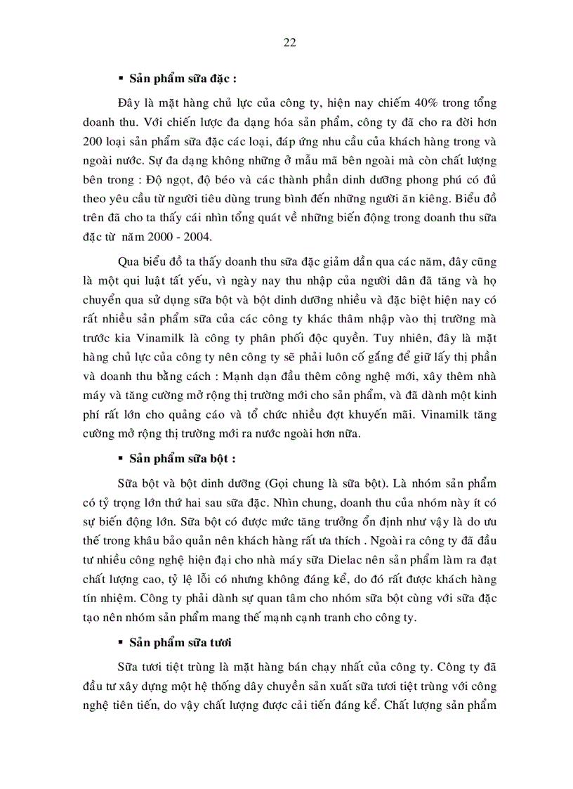 image for page Giải pháp nâng cao năng lực cạnh tranh của công ty cổ phần sữa Việt nam Vinamilk đến năm 2010