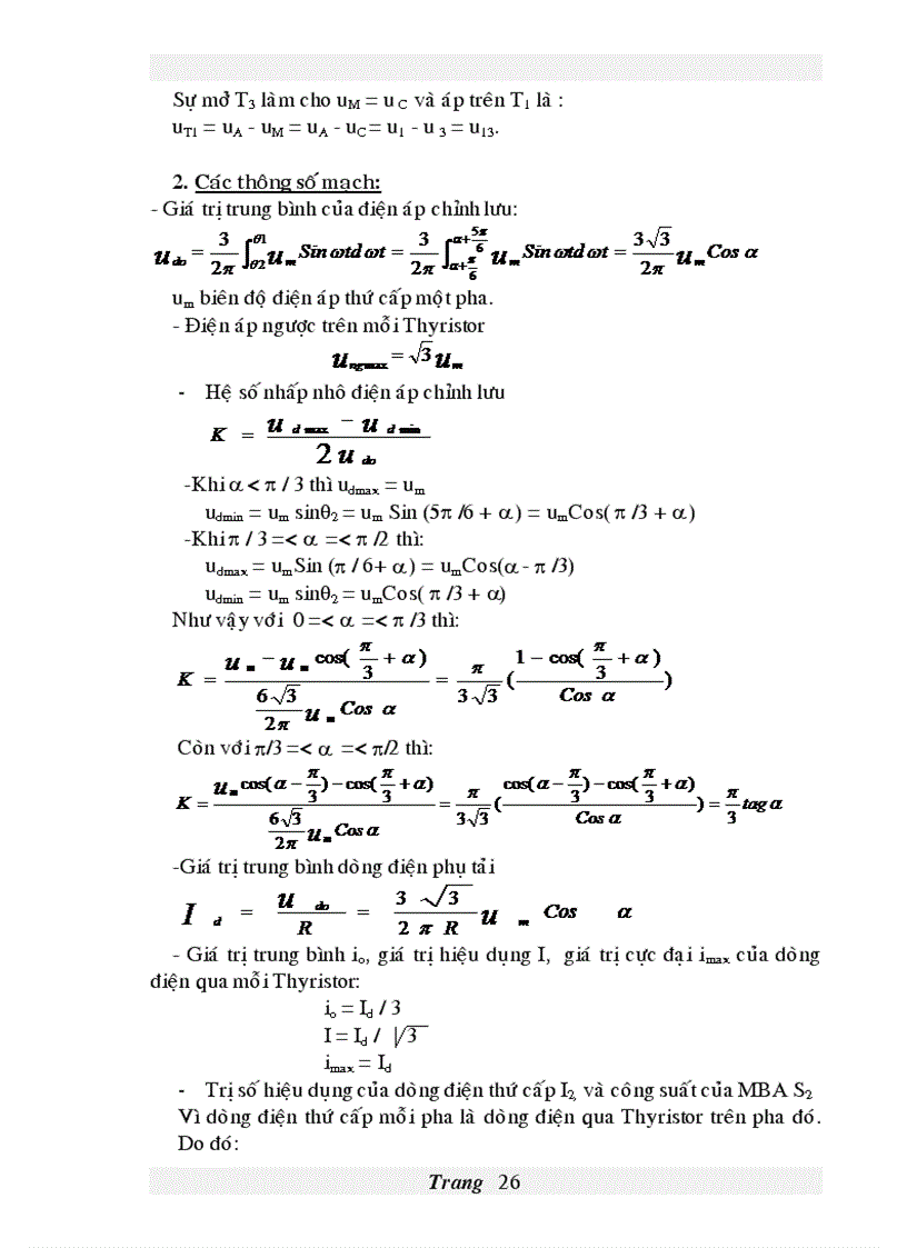 image for page Thiết kế và thi công một mô hình mạch kích thyristor trong thiết bị chỉnh lưu có điều khiển