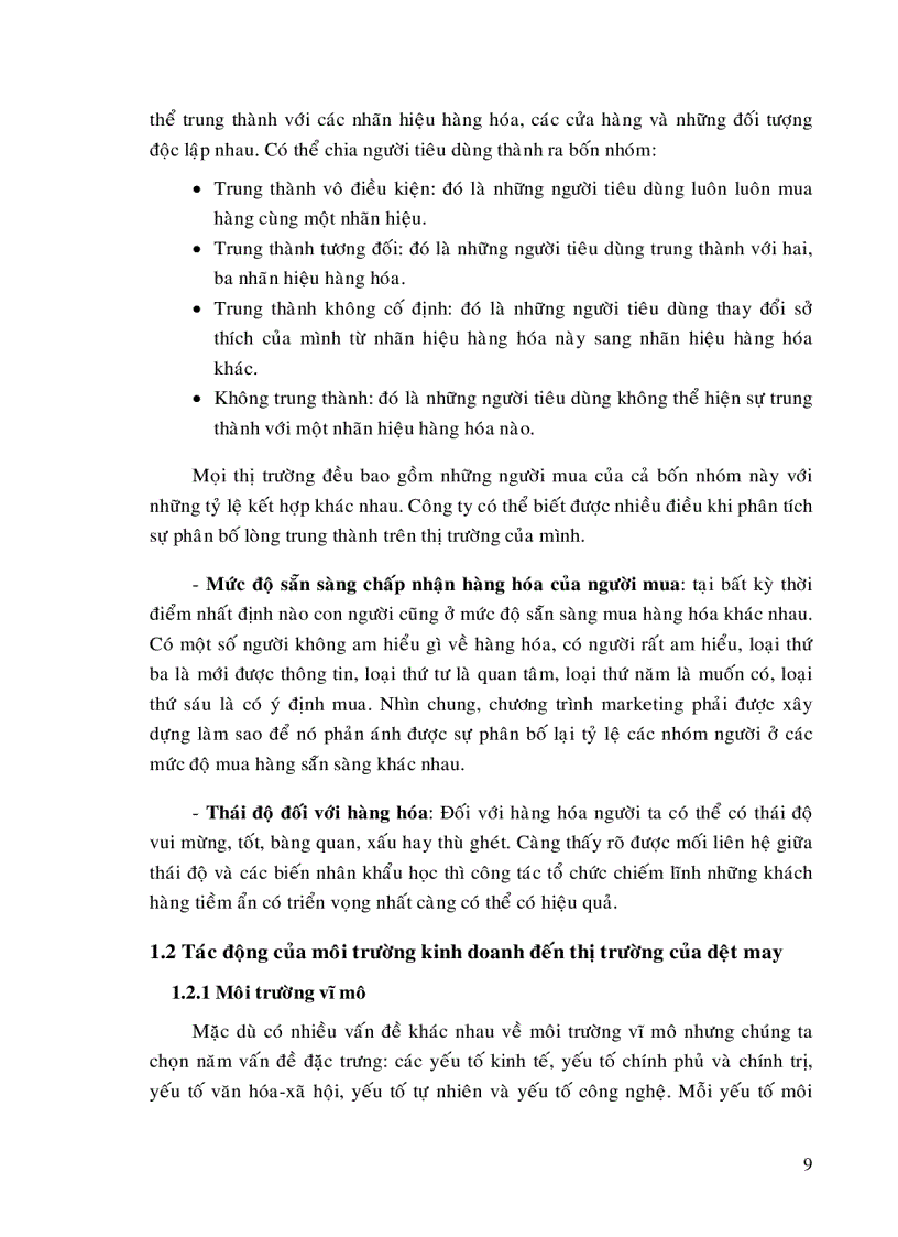 image for page Một số giải pháp góp phần mở rộng thị trường xuất khẩu cho Công ty may Tây Đô đến năm 2010