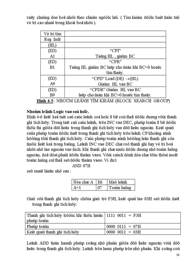 image for page Thiết kế thi công và viết chương trình điều khiển mạch thực hành cho Z80 CPU Giao tiếp với máy tính qua ngõ máy in