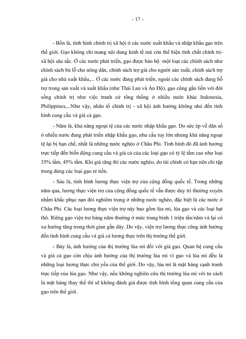 image for page Một số giải pháp nhằm phát triển thị trường xuất khẩu gạo của việt nam đến năm 2010