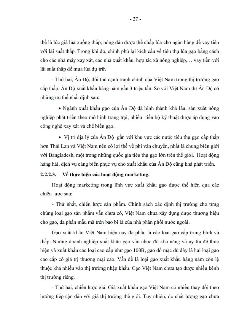 image for page Một số giải pháp nhằm phát triển thị trường xuất khẩu gạo của việt nam đến năm 2010