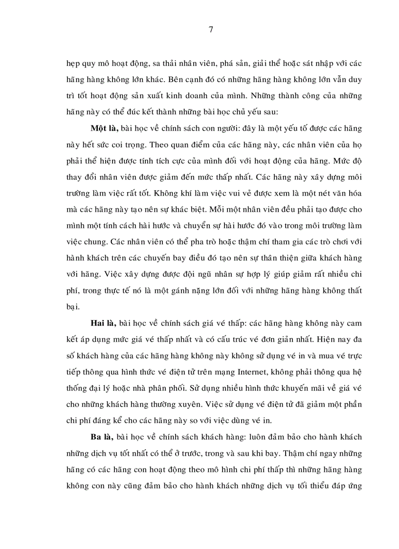 image for page Giải pháp nâng cao năng lực cạnh tranh của Vietnam Airlines