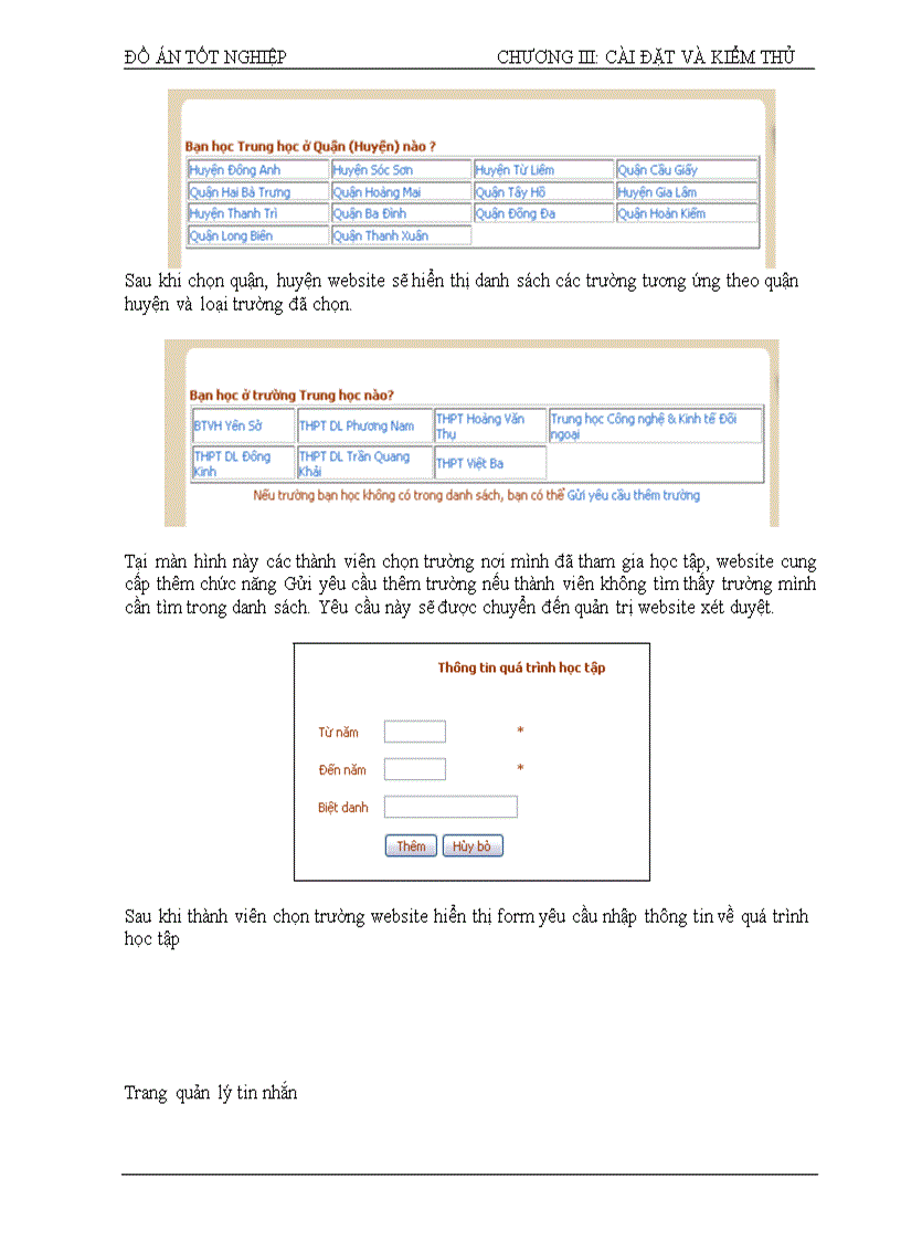 image for page Xây dựng website tìm bạn cũ sử dụng công nghệ JSP với cơ sở dữ liệu SQL 2000