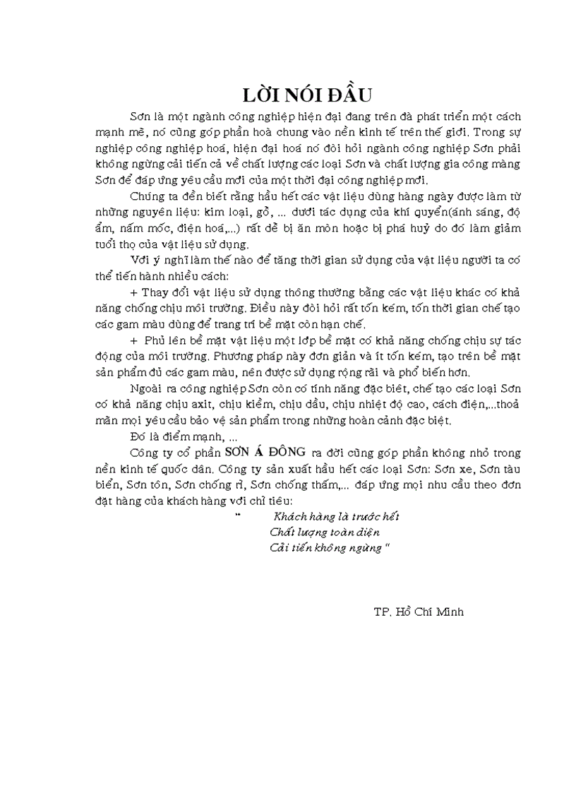 image for page Thực tập tại công ty cổ phần Sơn Đông Á bản vẽ