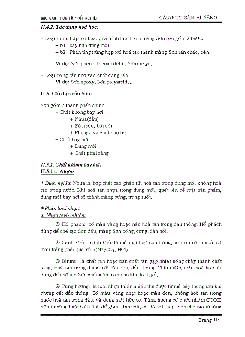 image for page Thực tập tại công ty cổ phần Sơn Đông Á bản vẽ