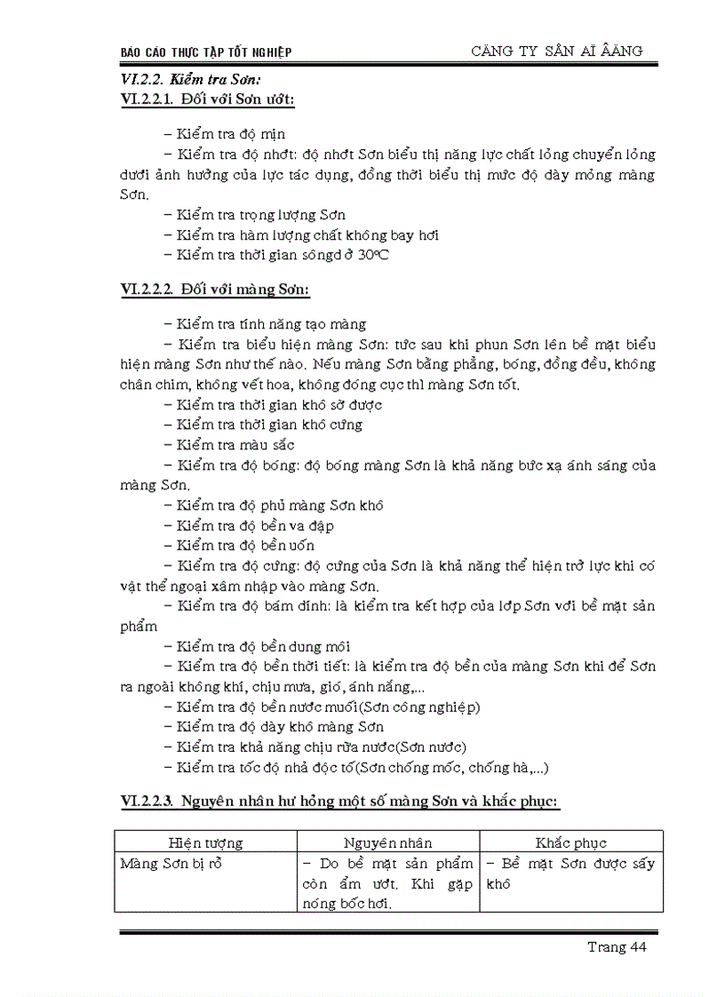 image for page Thực tập tại công ty cổ phần Sơn Đông Á bản vẽ