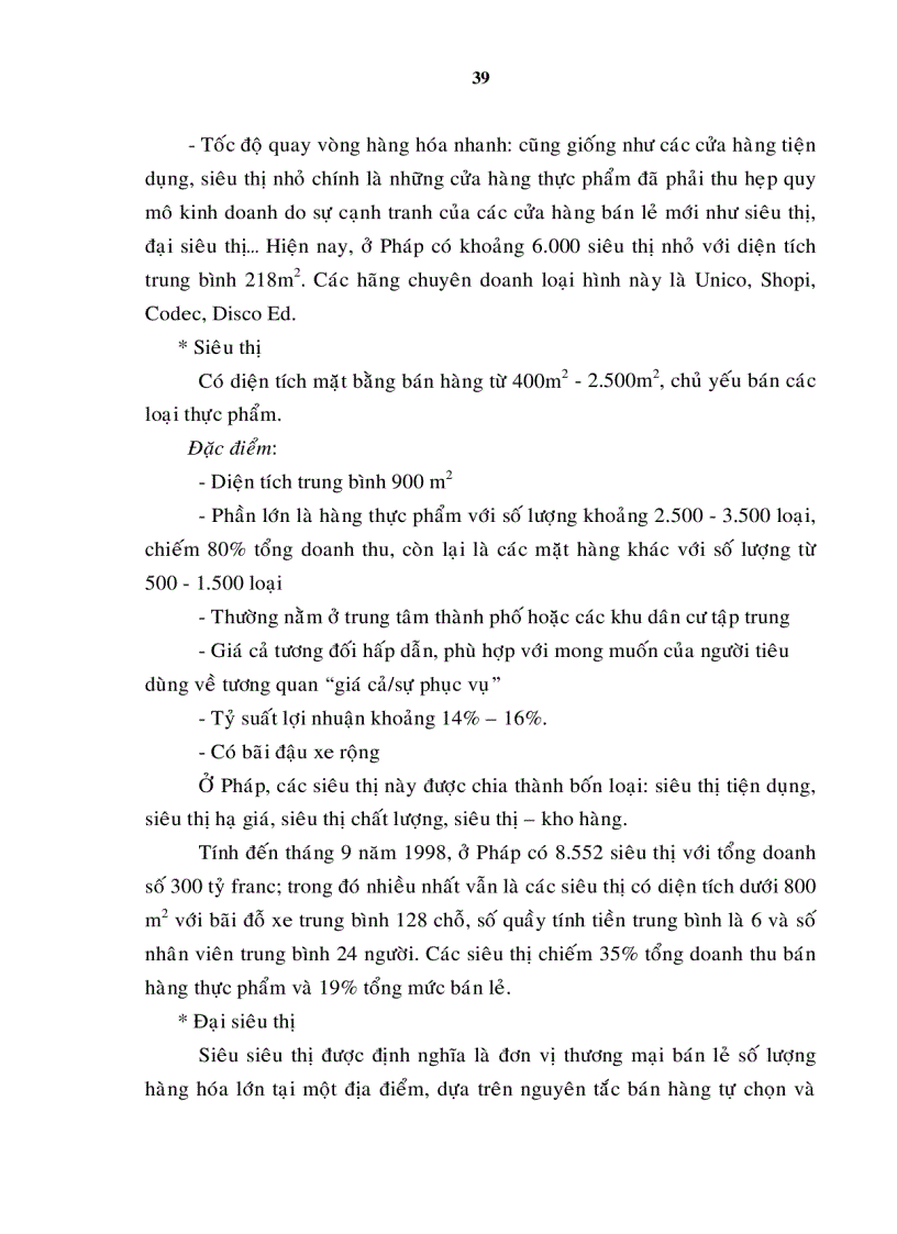 image for page Giải pháp phát triển siêu thị ở TP HCM đến năm 2010 và tầm nhìn đến năm 2020