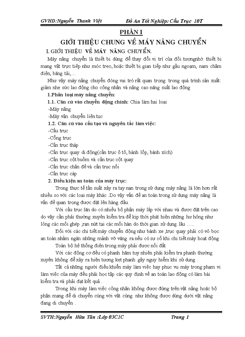 image for page Thiết kế cầu trục 10T