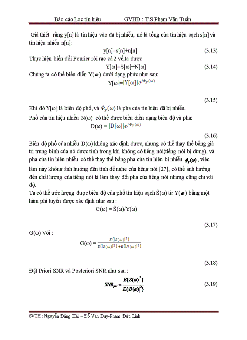 image for page Lọc tín hiệu có code matlab đi kèm