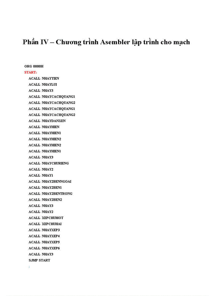 image for page Xếp led thành dòng chữ DTVT K7A ghép lối với vi điều khiển 8051 Viết chương trình điều khiển cho chạy từng chữ từ trái sang phải từ phải sang trái sang đồng thời nhấp nháy