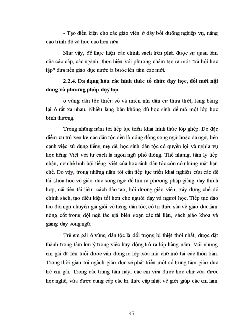 image for page Nâng cao hiệu quả giáo dục đào tạo ở vùng dân tộc thiểu số và miền núi đáp ứng yêu cầu công nghiệp hóa hiện đại hóa đất nước Từ thực tiễn các tỉnh miền núi phía Bắc