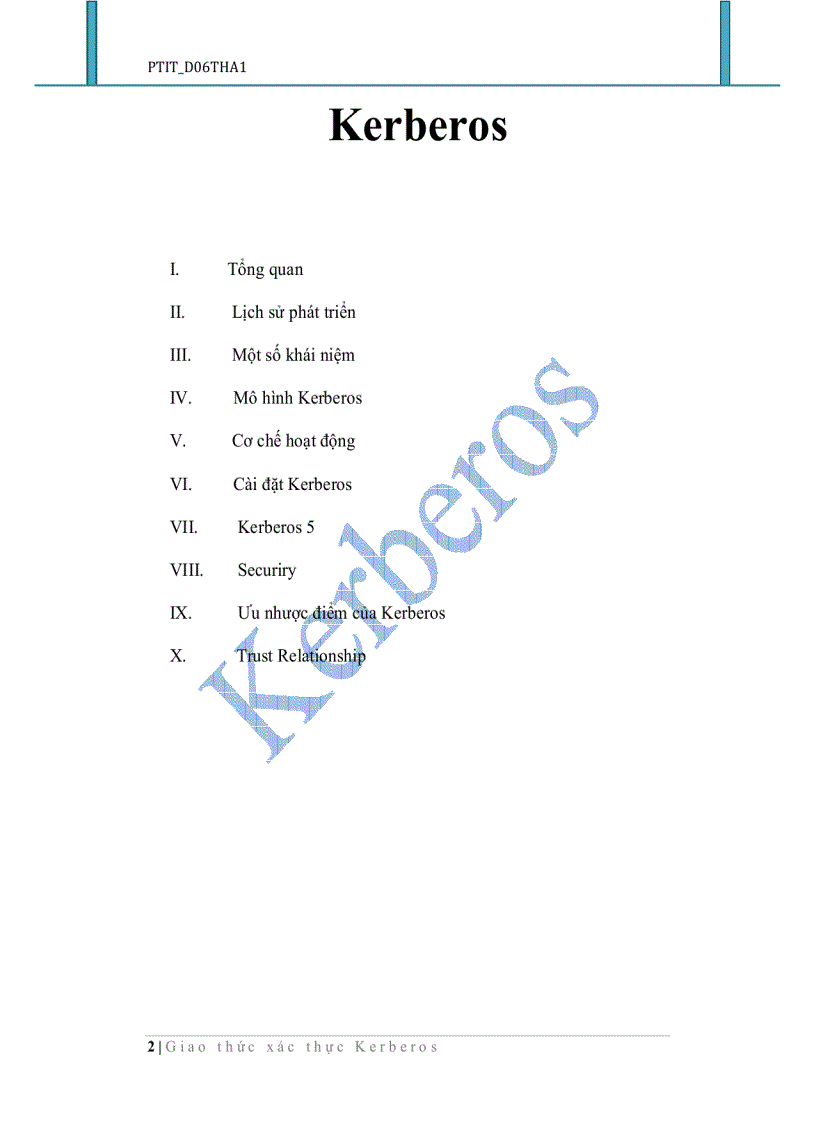 image for page Nghiên cứu về giao thức xác thực kerberos học viện công nghệ bưu chính viễn thông hcm khoa công nghệ thông tin ii