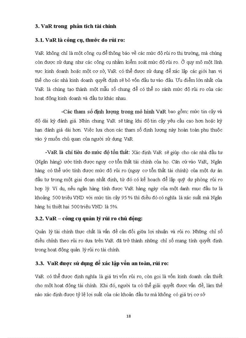 image for page Ứng dụng phương pháp xác định giá trị rủi ro VaR trong phân tích và quản trị rủi ro các dự án đầu tư ngành thép tại Ngân hàng Agribank chi nhánh tỉnh Hải Dương