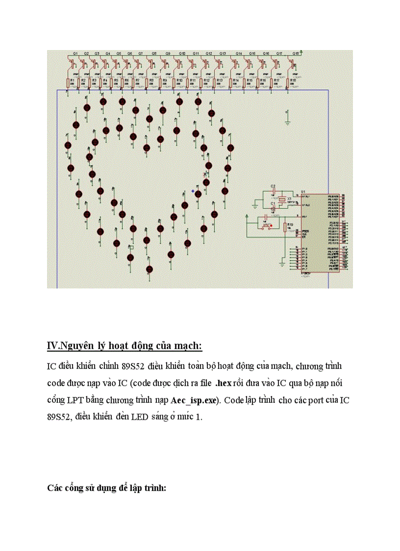 image for page Dùng vi điều khiển IC 89s52 điều khiển chạy các hiệu ứng trên các led được xếp thành hình hai trái tim lồng nhau
